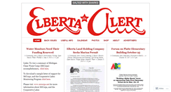 Desktop Screenshot of elberta-alert.org